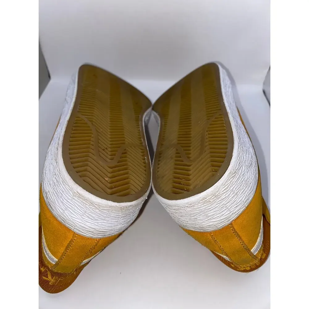 Nike SB Blazer Mid XT Circuit Orange Mustard Gold Suede Skate Shoes Mens 10.5